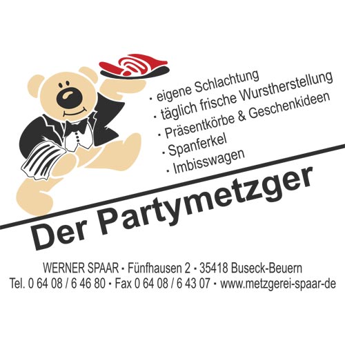 Werner Spaar - Der Partymetzger